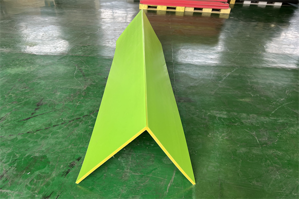 Bending HDPE sheet